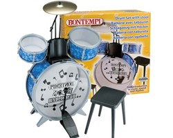 Batteria Con Sgabello