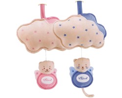 Carillon Orsetto Soft Color Rosa