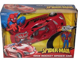 Auto Con Personaggio Spider-Man