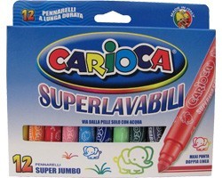12 Super Jumbo Carioca Superlavabili