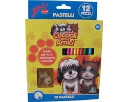 12 Pastelli - Cuccioli Cerca Amici 12 Pastelli - Cuccioli Cerca Amici