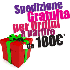 Spedizione gratuita per ordini a partire da 100 � di spesa