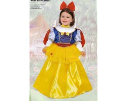 Costume Baby Biancaneve Costume Baby Biancaneve